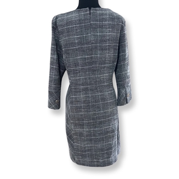 H&M Plaid Long Sleeve Dress - Picture 3 of 4